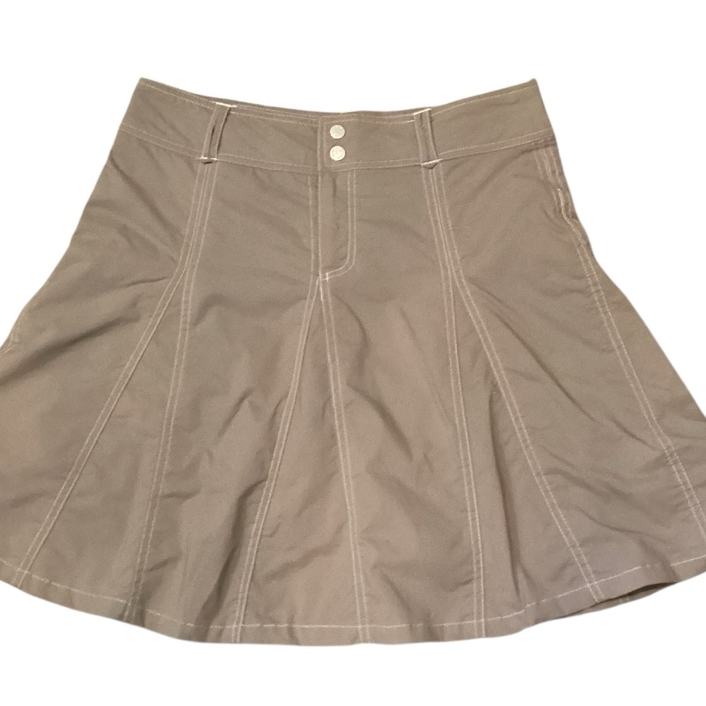 Sahalie Taupe‎ Panel Skort Size 4 Outdoor Athleisure